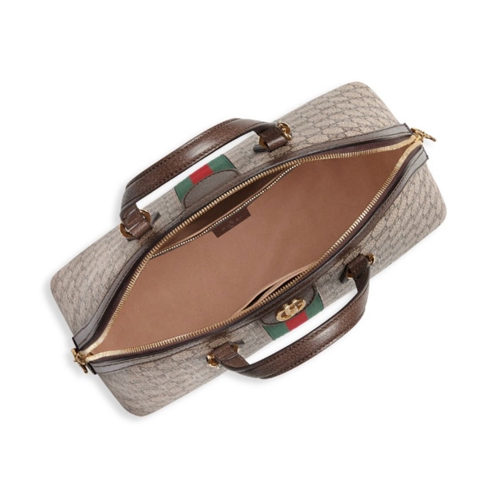 ✨SOLD!✨NEW✨GUCCI✨GG GUCCISSIMA SUPREME& LEATHER DOME BAG - Picture 11 of 15
